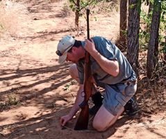 Ttracking lions in South Africa